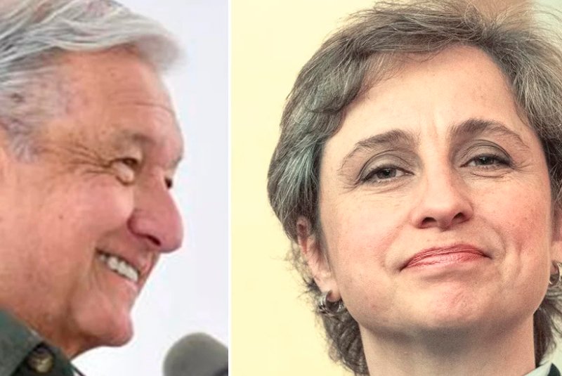 Lamentable utilizar el poder para destruir reputaciones;, Aristegui revira a AMLO