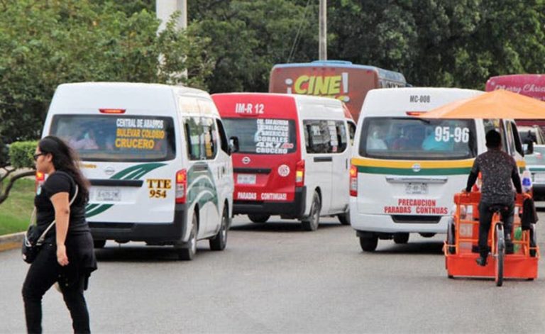 Taxis colectivos de Cancún aumentarán tarifas el 1 de mayo