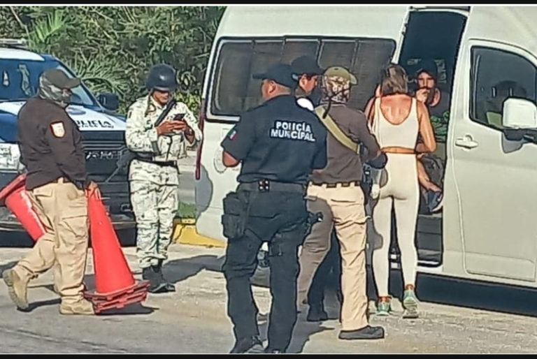 Detienen a italiano y francesa en Tulum tras no comprobar estancia legal en México