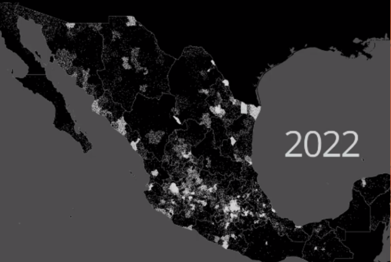 Así se ven, por años y en mapa, los cien mil desaparecidos de México