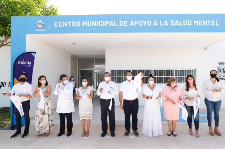 Alcalde de Mérida, Renán Barrera, valora la vida humana e inaugura el Centro Municipal de Apoyo a la Salud Mental