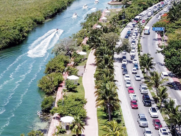 Prevén construcción del puente Nichupté para julio