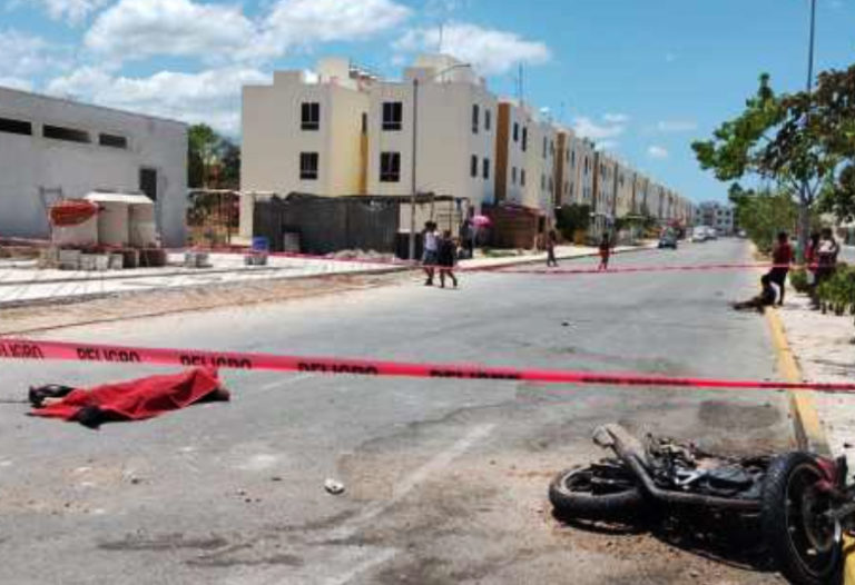 Choque entre motociclistas deja un muerto en Cancún