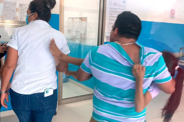 Balean en Cancún a niña de ocho años en intento de ejecución