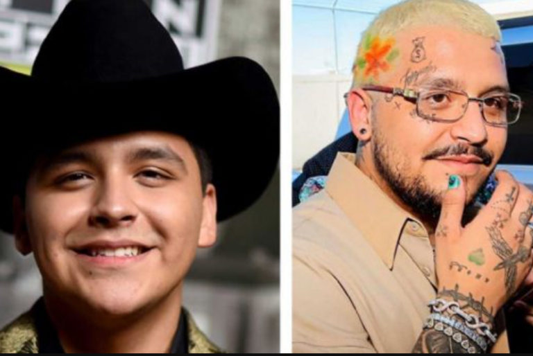 Christian Nodal estrena look y se burlan en redes sociales