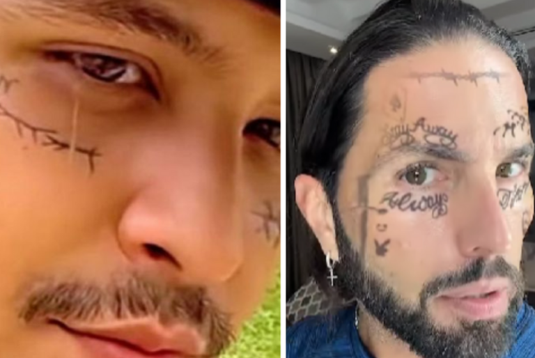 Poncho De Nigris hace broma sobre los tatuajes de Christian Nodal: VIDEO