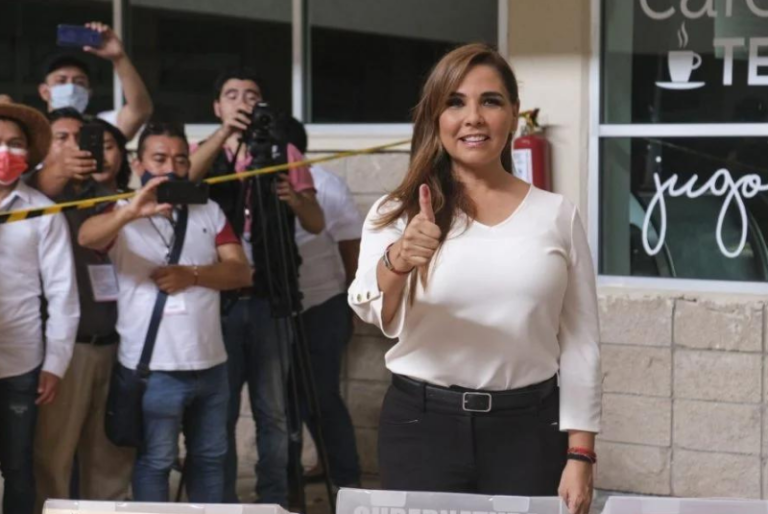 Mara Lezama aventaja a la gubernatura de Quintana Roo con 13 mil 972 votos