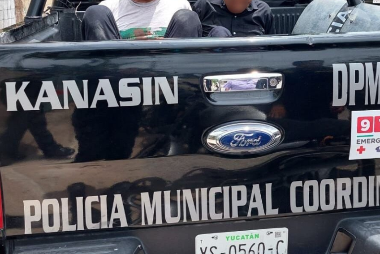 Mujer golpea a su pareja por intento de abuso sexual a una menor en Kanasín, Yucatán