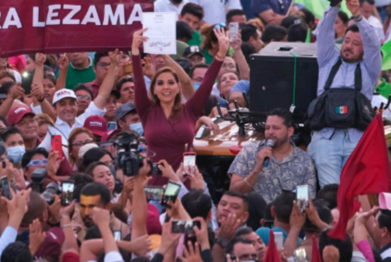 Mara Lezama recibe constancia de gobernadora electa de Quintana Roo