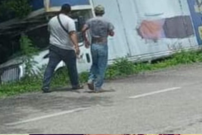 Rapiñan camión de galletas en  la carretera Sabancuy- Champotón, en Campeche