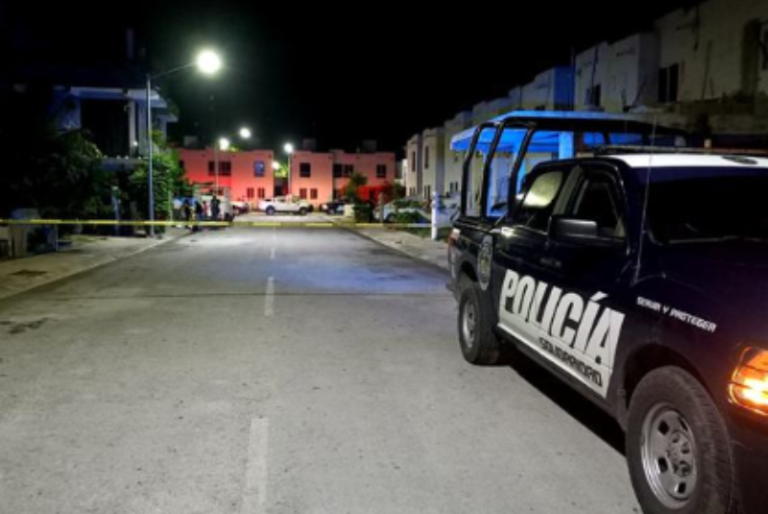 Un muerto y dos herido deja ataque armado en Villas del Sol de Playa del Carmen