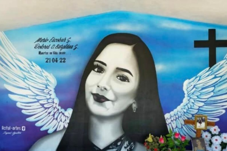 Crean mural en capilla de Debanhi Escobar