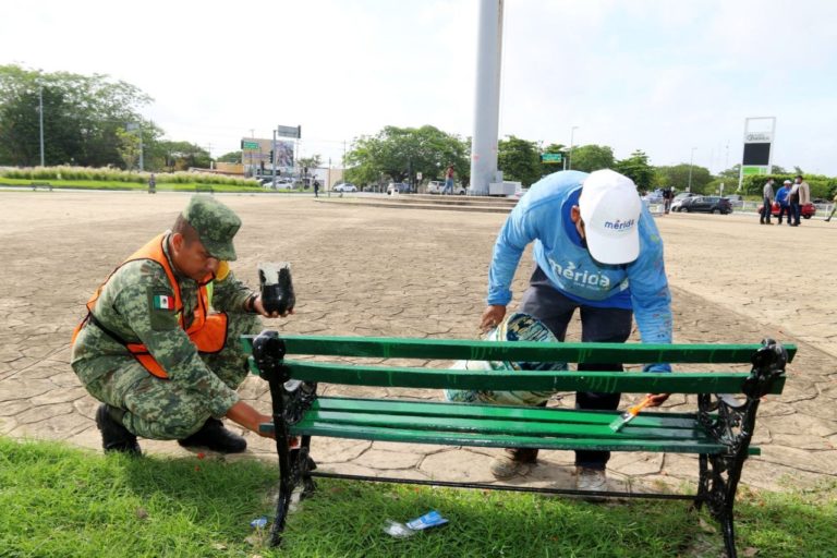 SEDENA y Ayuntamiento de Mérida, Yucatán trabajan en sinergia por la seguridad de los ciudadanos