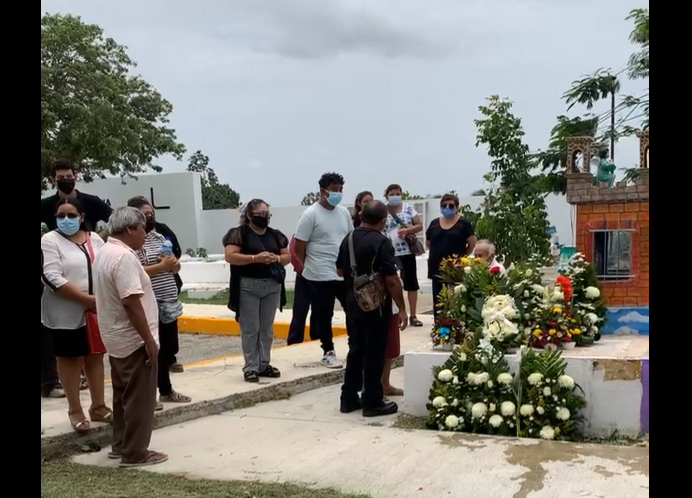 Despiden a Leonel, niño de tres años atropellado en San José Tecoh