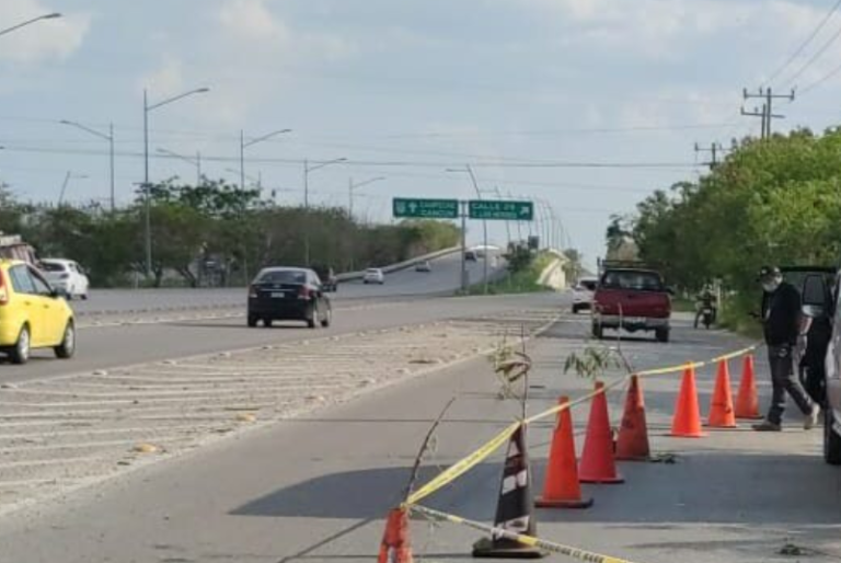 Peatón muere atropellado en el Periférico de Mérida, Yucatán