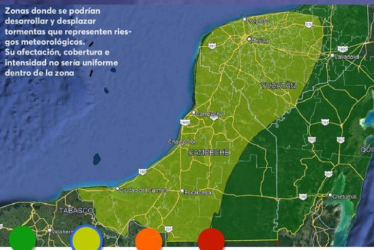 Este es el pronóstico del clima para este sábado en Quintana Roo; se esperan temperaturas de 45 grados