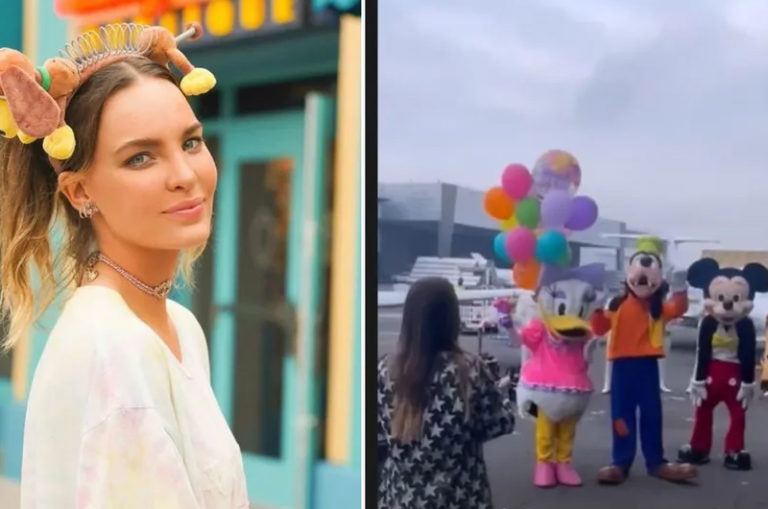 Celebran a Belinda con mariachis y botargas de Disney por su cumpleaños