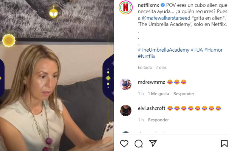 Malfer Walker destaca en publicidad de la serie ‘The Umbrella Academy’ de Netflix