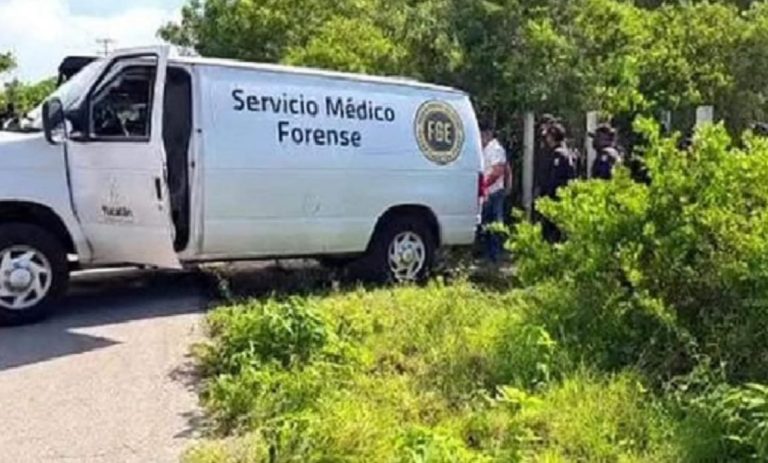 Hallan cuerpo calcinado de un joven en Celestún