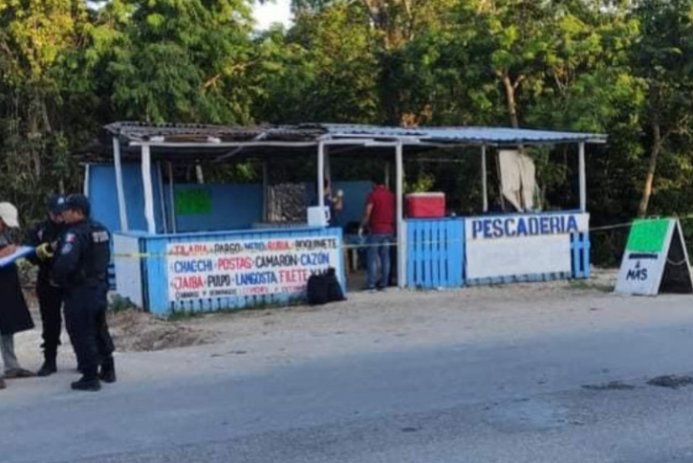 Disparan contra pescadería en In House de Playa del Carmen