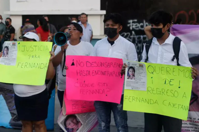 Fiscalía de Quintana Roo ofrece recompensa por el presunto culpable de la desaparición de Fernanda Cayetana