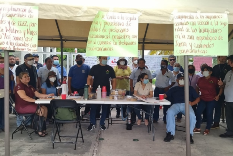 Trabajadores sindicalizados toman oficinas del Centro INAH-Yucatán
