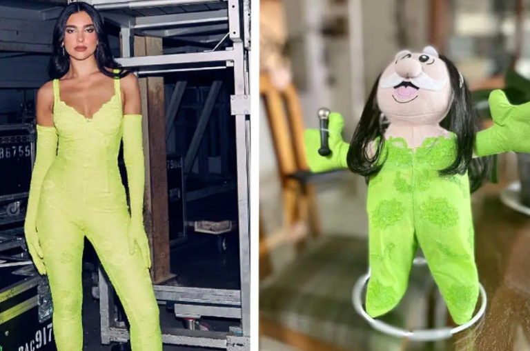 Adornan peluches de doctor Simi con apariencia de Dua Lipa; los llaman ‘Simi Lipas’